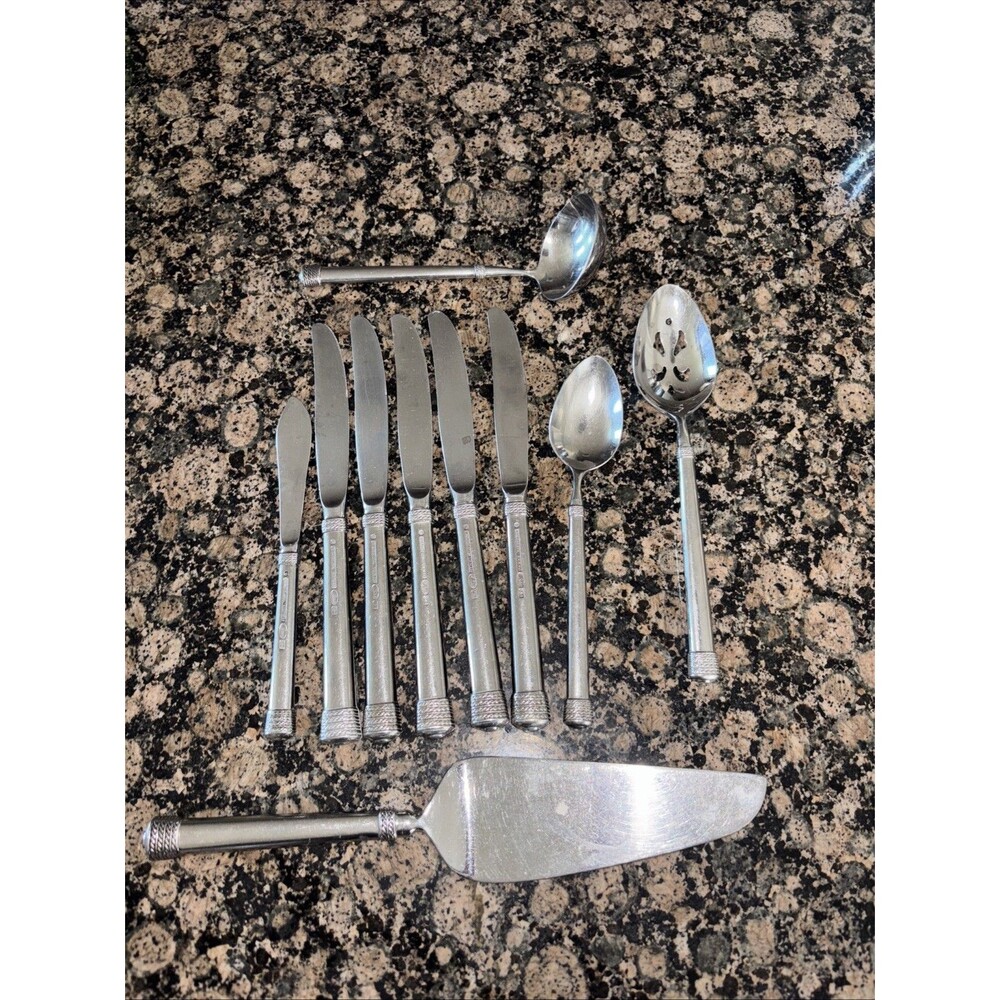 International TRIUMPH Replacement Flatware SPOONS Knives Lyon 18/8 Stainless